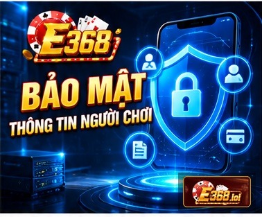 E368 cần áp dụng các biện pháp bảo vệ phù hợp với dữ liệu cá nhân, giao dịch và lịch sử truy cập.