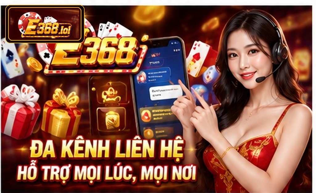 E368 có thể bố trí nhiều hình thức hỗ trợ để người dùng lựa chọn theo tính chất vấn đề.