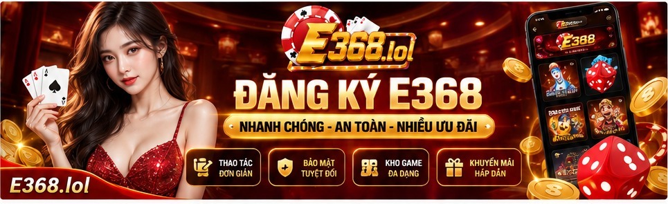 Giao diện minh họa cho quy trình đăng ký E368 trên nền tảng.